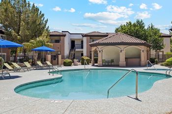 Two resort-style swimming pools